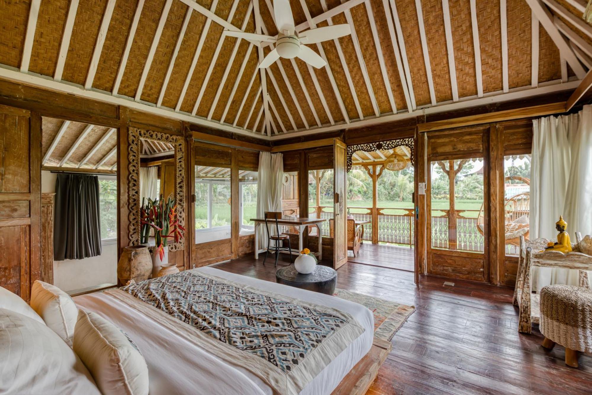 The Rice Joglo Eco-Stay Ubud Esterno foto