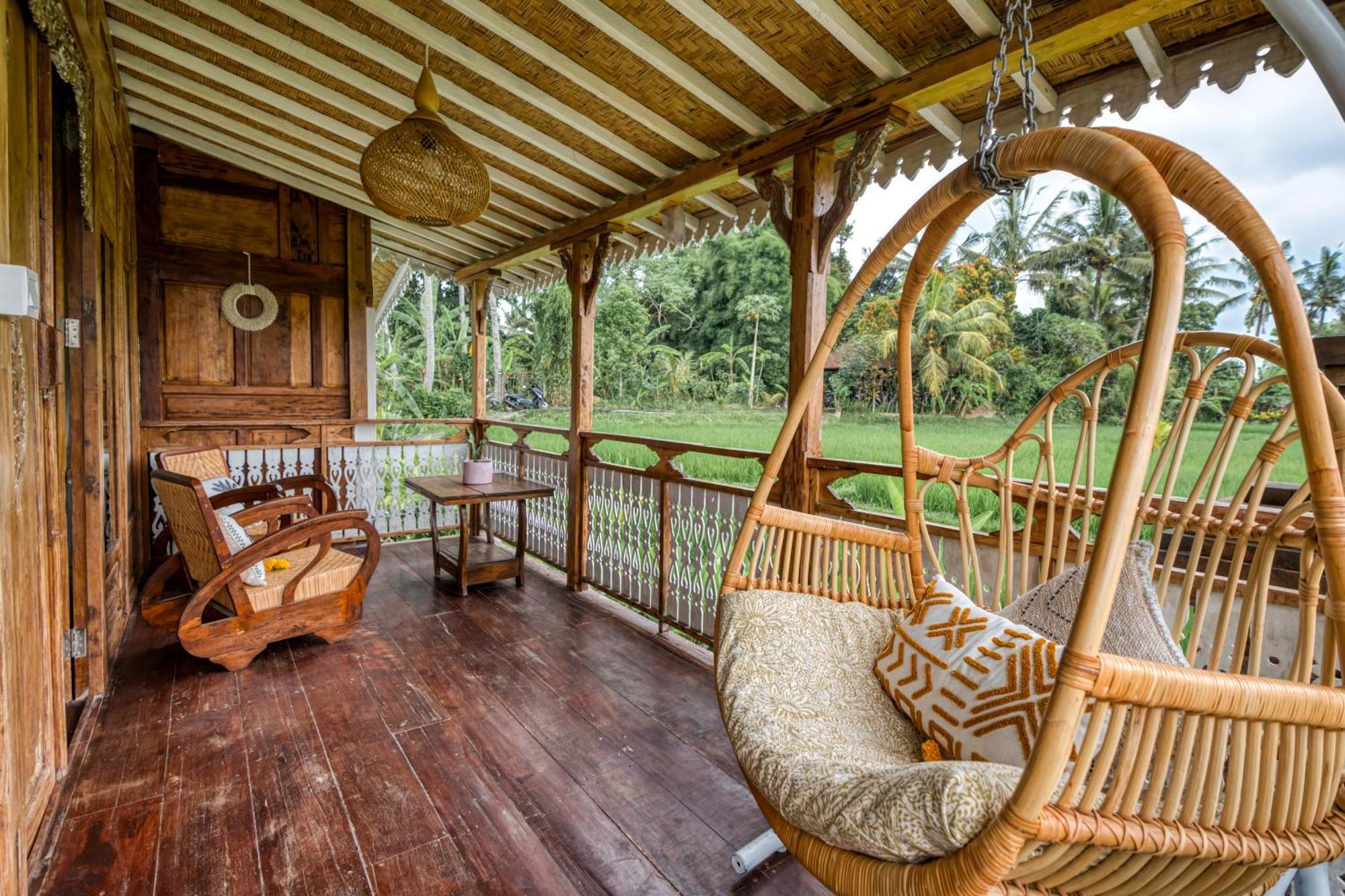 The Rice Joglo Eco-Stay Ubud Esterno foto