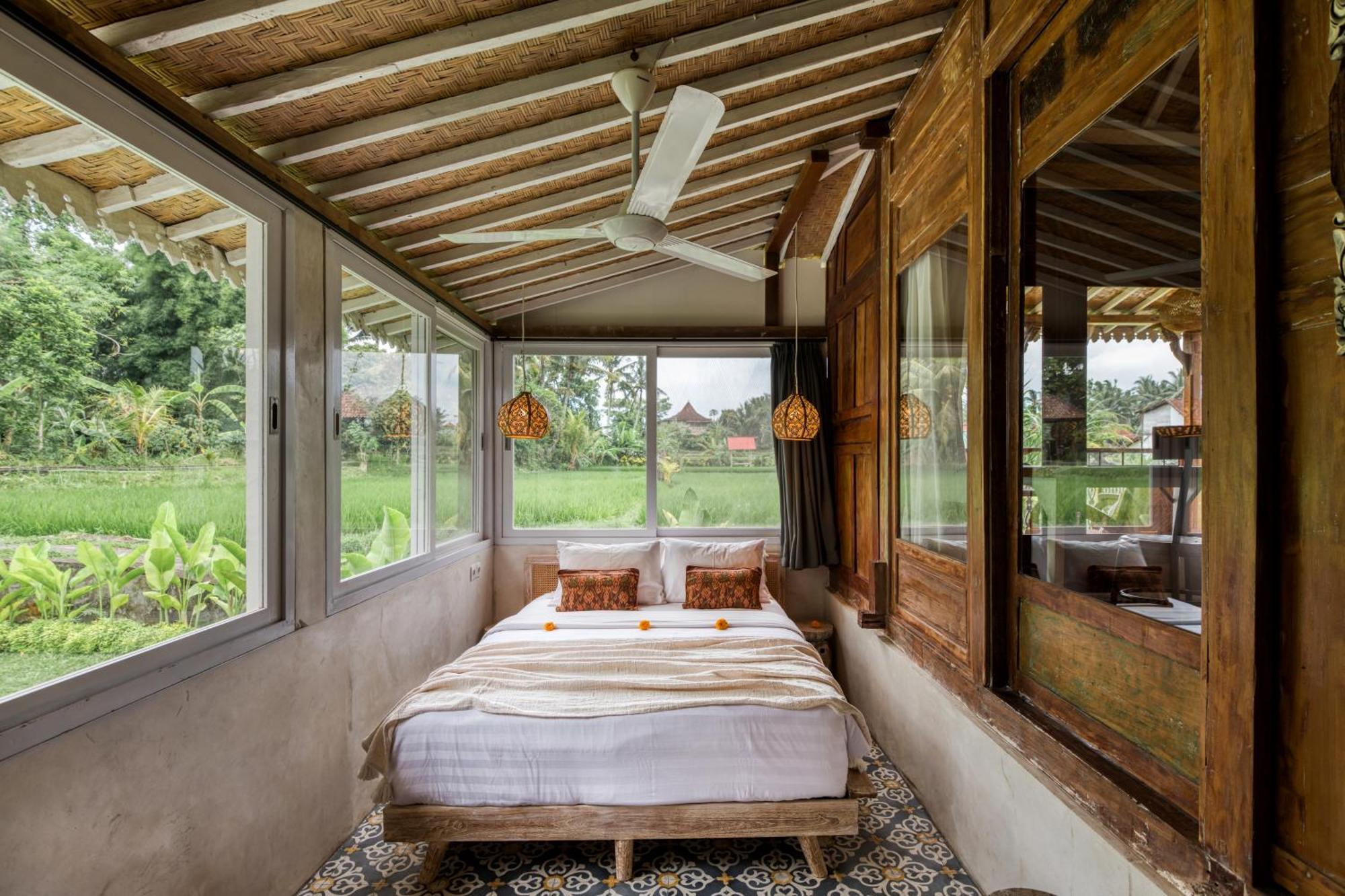 The Rice Joglo Eco-Stay Ubud Esterno foto