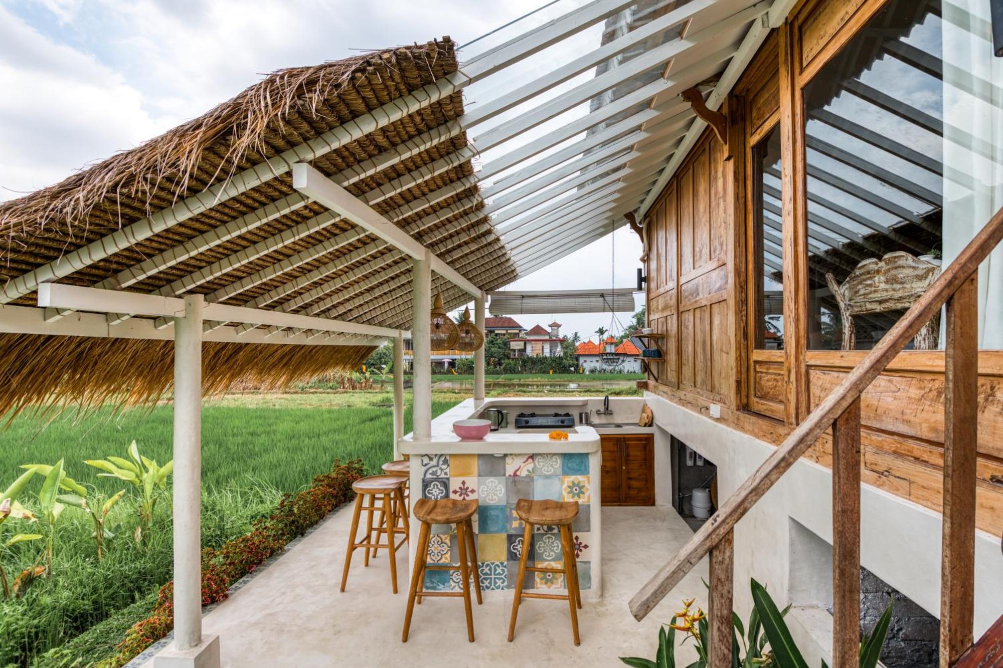The Rice Joglo Eco-Stay Ubud Esterno foto