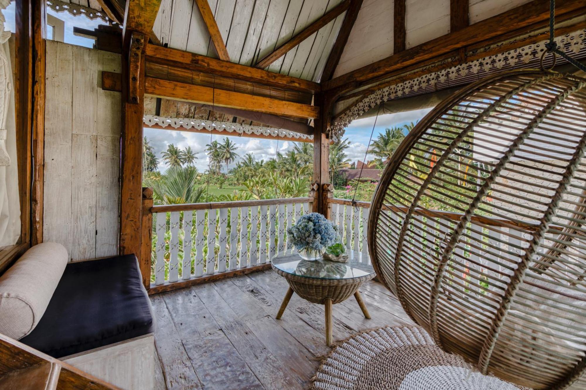 The Rice Joglo Eco-Stay Ubud Esterno foto