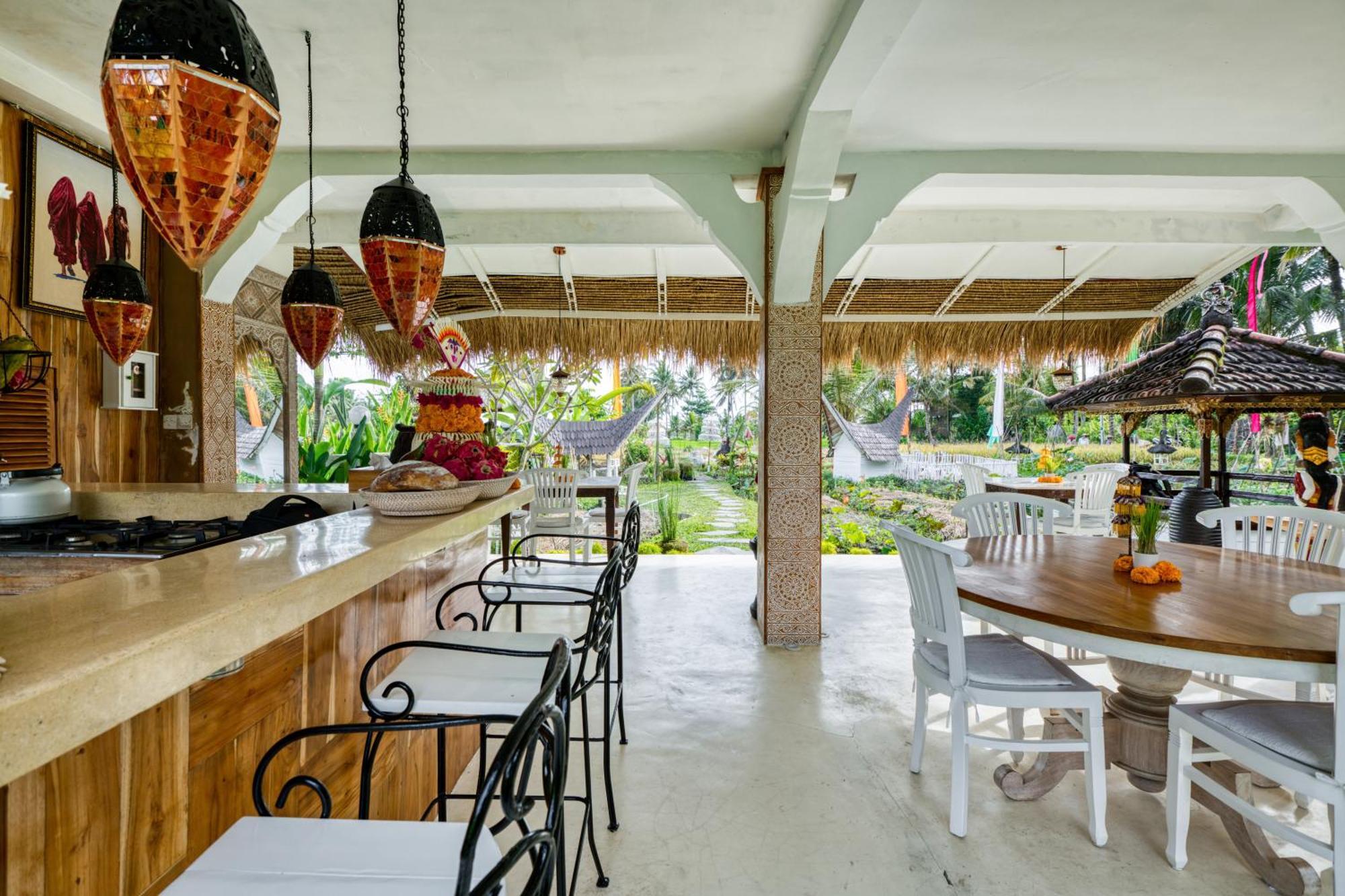 The Rice Joglo Eco-Stay Ubud Esterno foto