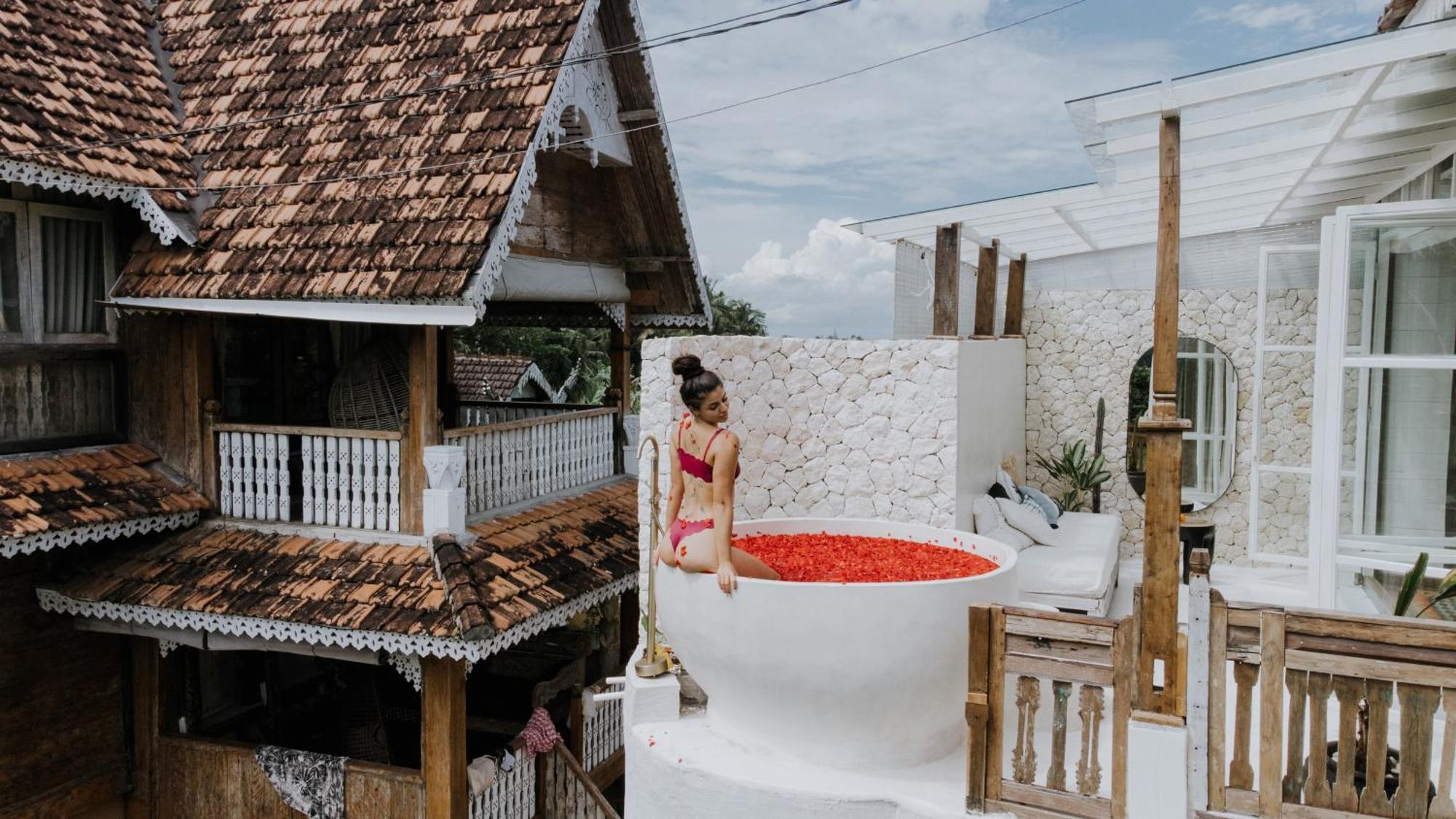 The Rice Joglo Eco-Stay Ubud Esterno foto